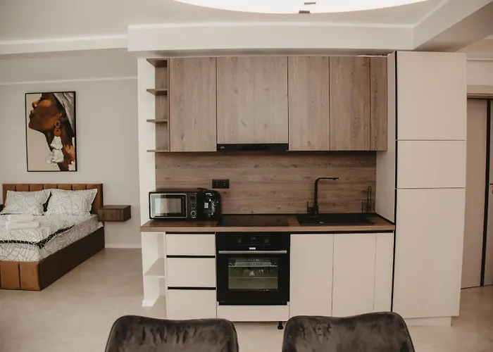 Apartament White House Iris Napoca - 1- Parcare Gratuita, Self Check In 24h, Aeroport 15 Minute ! *